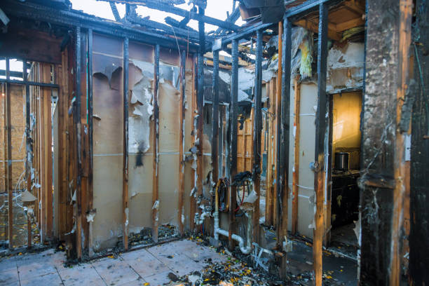 Professional Soot Cleanup technician working in Franklin Park, PA